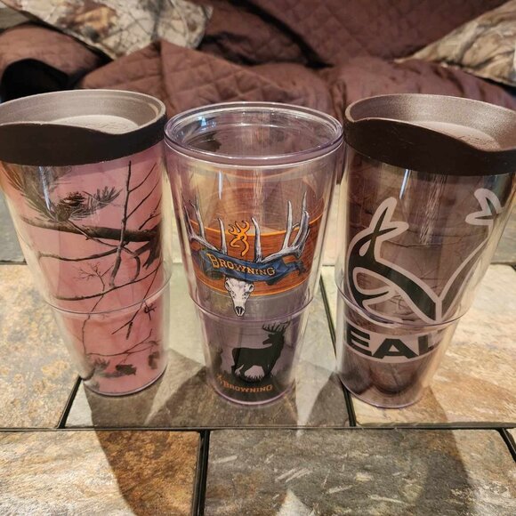 Set of 3 Tervis 24 oz. Browning and Realtree Camo Tumblers - Picture 3 of 3